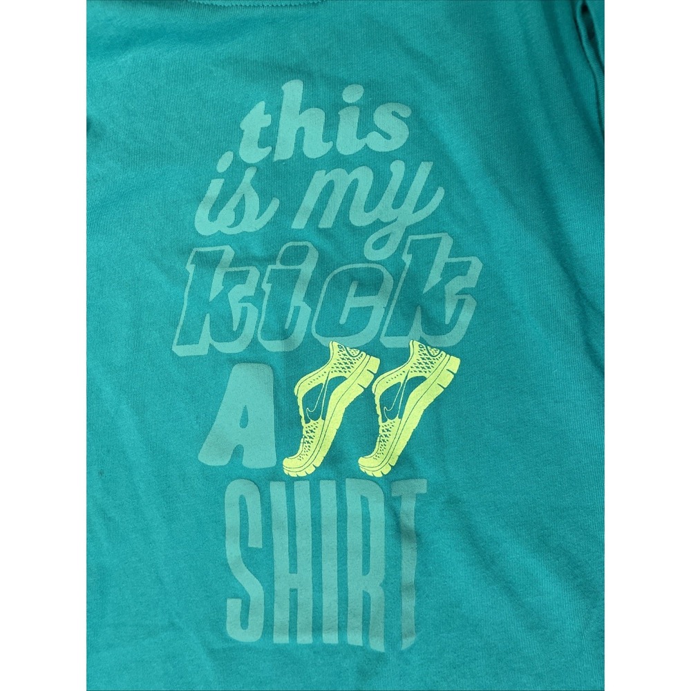 Nike Dri-Fit Women's Tee "This is My Kick A$$ Shirt" Size Large - Picture 3 of 4